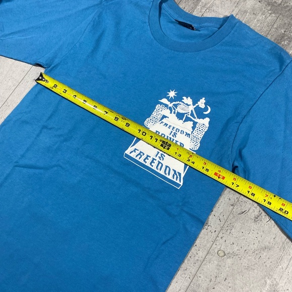 Blue Stüssy Longsleeve - Puff Print - Picture 6 of 7